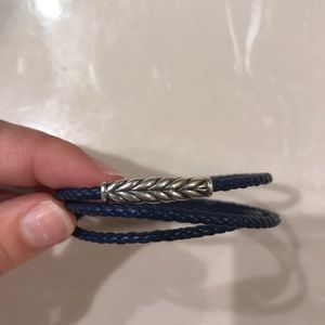 David Yurman leather bracelet
